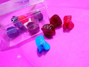 Pach Of12 Mini Hair Claws (Clutcher)