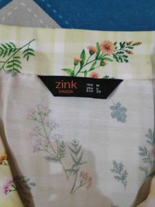Checked Floral Co Ord Set