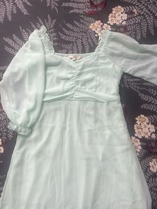 Pastel Green Dress