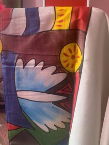❤️‍🔥HANDPRINTED COTTON SAREE❤️‍🔥