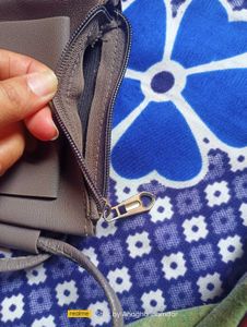 Gray Sling Bag
