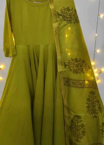 Anarkali Kurti With Duppatta