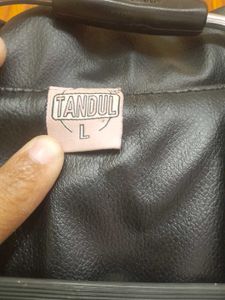 Black Blazer Leather Jacket