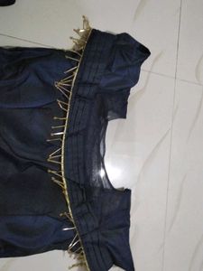 Elegant Navy Blue Dress