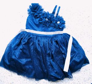 Sparkly Blue Party Dress