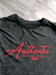 Gray Authentic T-Shirt