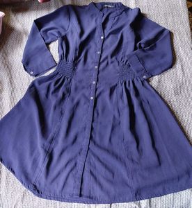 Charcoal Blue Tunic