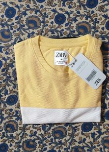 Zara Yellow T-Shirt (Available In 3 Colour)