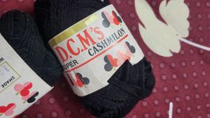 Very Thick Thread For Sewing (Black)- 5.5 Pieces