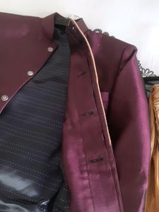 Ethnic Men Coat With Pajama