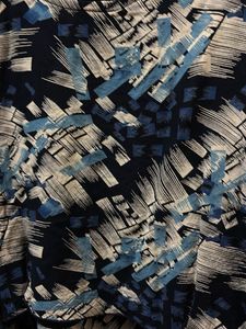 Abstract Print Sleeveless Top