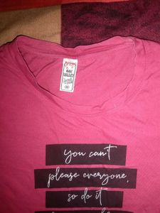 Pink Graphic Tee - Oak Valley