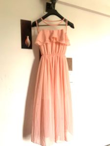 Flowy Ruffle Maxi Dress
