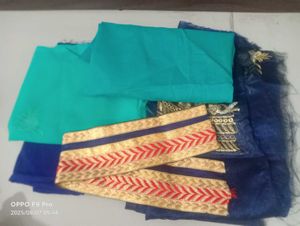 Embroidered saree