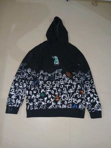 Black Graphic hoodie