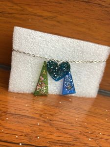 Cute three charm bracelet