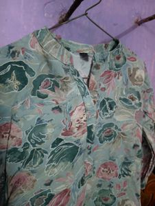 Floral Print Women's Tunic