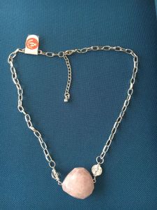 Rose Quartz Chain Necklace