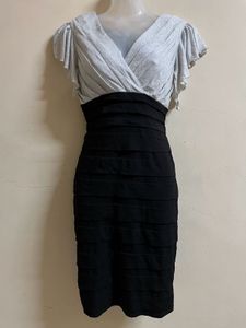 Glitter Layered Silver-black Pintrest One Picee