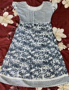 Cute Printed Casual Dress