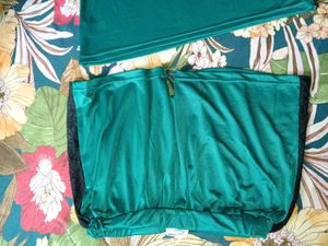 Green Cami &amp; Shorts Set
