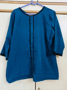 Turquoise Blue Top