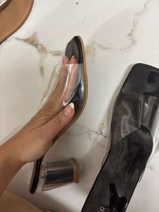 Transparent Heels For Women Size 24cm