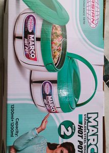 ASIAN Stainless Steel Insulated Hot Pot Casserole