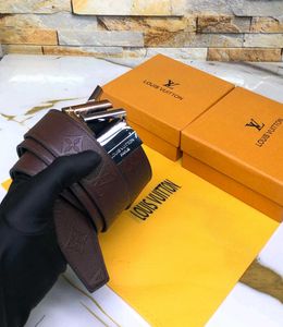 LV & ARMANI PREMIUM QUALITY MENS BELT WD BOX