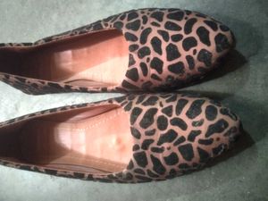 Leopard Print Ballerinas Jutti