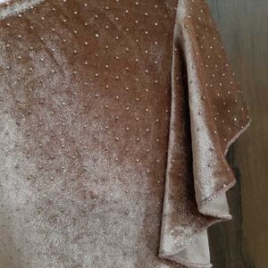 Cute Velvet Top