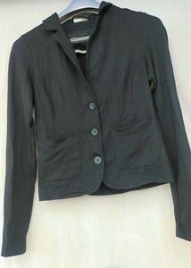 Princess Cut Black Blazer