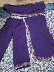 Elegant Purple Kurta Set