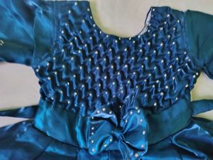 Elegant Blue Kids Dress