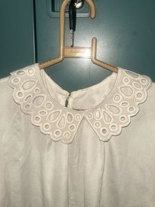 White Casual Top