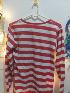 Striped Long Sleeve Top