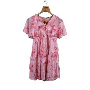 PINK FLORAL DRESS 🌷