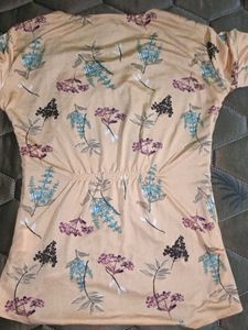 Floral Print Layered Top