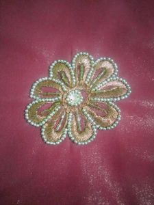 Elegant Embroidered Saree