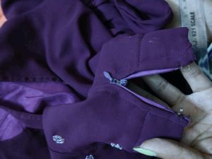 Purple  Indo Western 3pieces