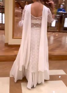 3 Set Flared designer hot stylish White Kurta Se