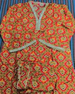 Stylish Multicolored Co Ord Set