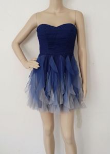 Blue Tulle Party Dress