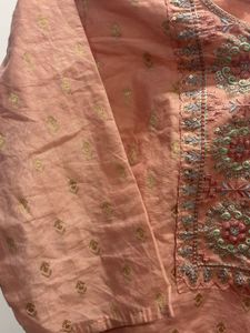 Elegant Embroidered Kurta pajama and dupatta setti