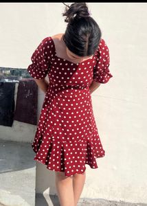 Red Polkadot Dress