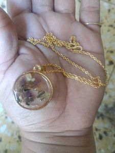 N Letter Pendant Chain