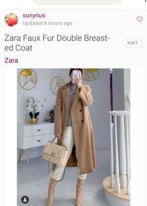 ZARA Pintresty 🌸double cheasted coat