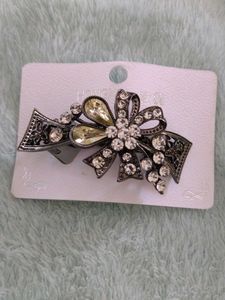 Vintage Rhinestone Hair Clip
