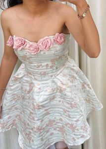 Floral Corset Mini Dress