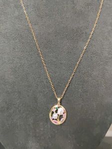 Floral Stainless Steel Necklace